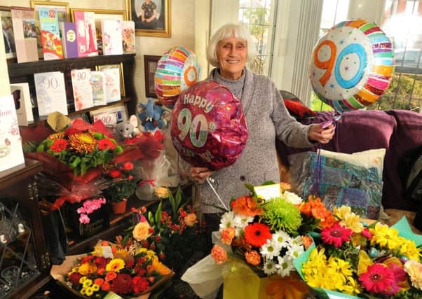 Photo Neil Cross
Blackpool Councillor Lily Henderson celebrating her 90th birthday