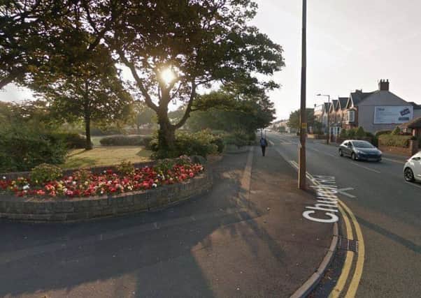 A woman was subjected to a sexual assault at the junction of St Annes Road East and Church Road
Image: Google
