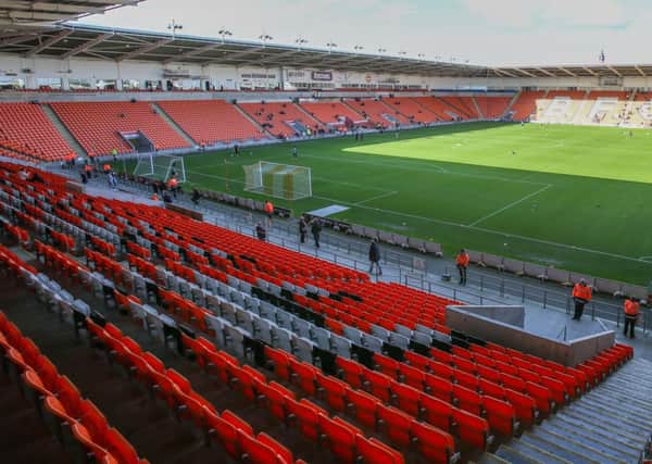Bloomfield Road will be the scene of a pre-match protest on Sunday as boycotting Blackpool fans will donate money to FA Cup opponents Kidderminster Harriers