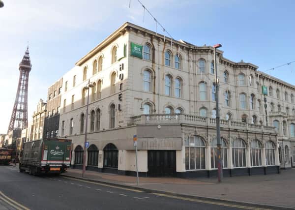 Blackpool Civic Trust is concerned about the state of the Ibis Hotel in Talbot Square