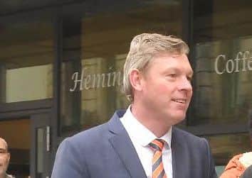 Jeremy Smith outside court PIC: BOND MEDIA AGENCY