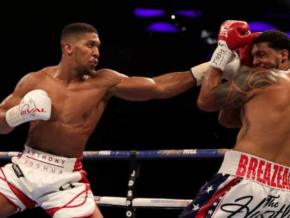 Joshua's Manchester date