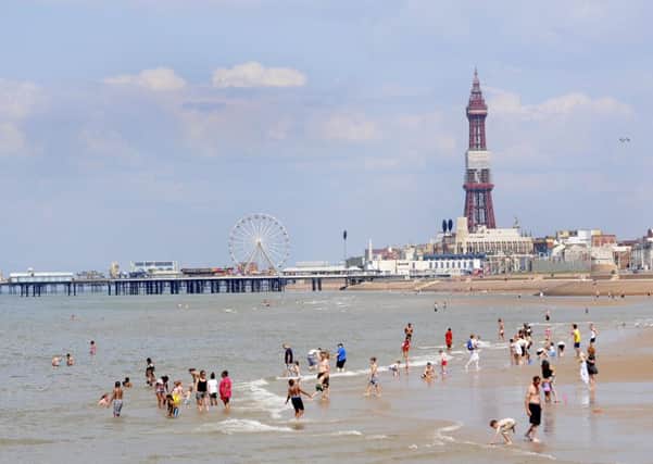 Blackpool Central beach is rated good