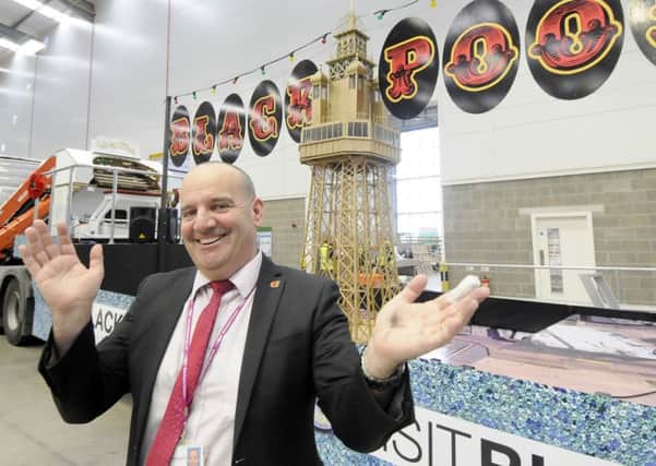 A Blackpool float has been made for the Lord Mayor's Parade in London.  Pictured is project manager John Joyce.