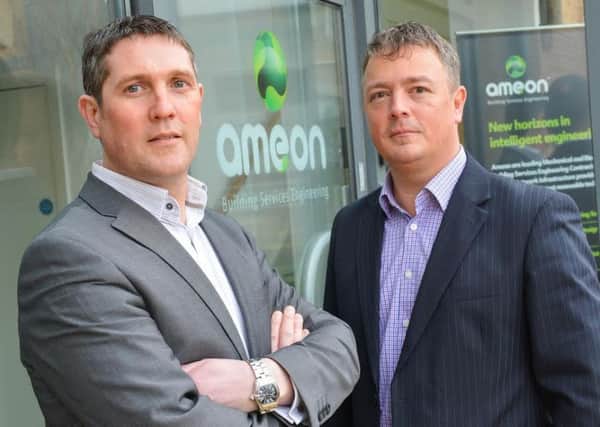 Ameon directors Robin Lawson left and Mark Court