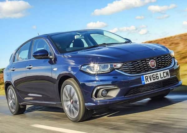 Most efficient - the Fiat Tipo 1.6 Multijet 120 Lounge