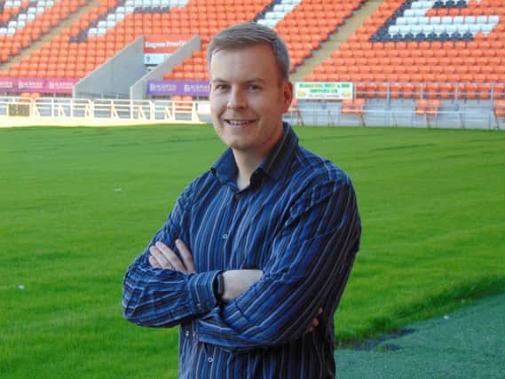 Blackpool FC chief executive Alex Cowdy.