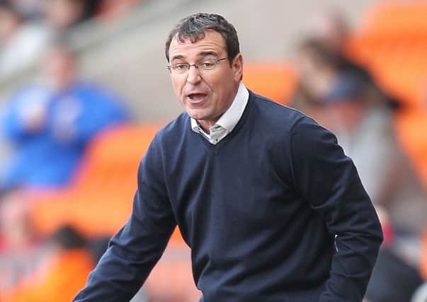 Blackpool manager Gary Bowyer wants his players to keep on attacking