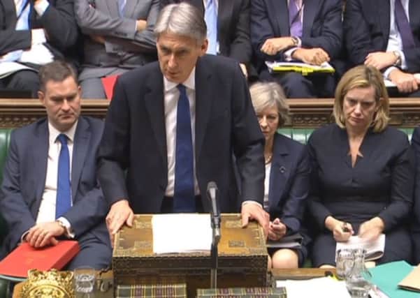 Chancellor Philip Hammond delivers his Autumn Statement in the House of Commons, London. PRESS ASSOCIATION Photo.