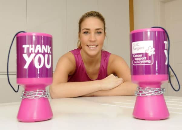 Aless Pasqualino who is running the London Marathon