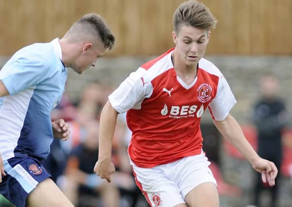 Town youngster Nick Haughton