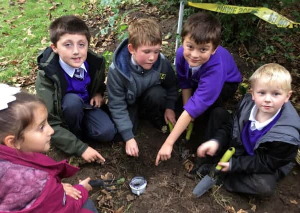 Pupils from Thames Primary Academy discover the past as part of their archaeology studies
