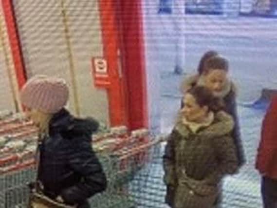 Police would like to identify these women.