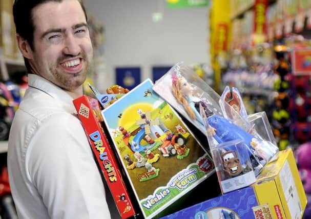 Staff at Smyths Toys are supporting the Give a Gift appeal