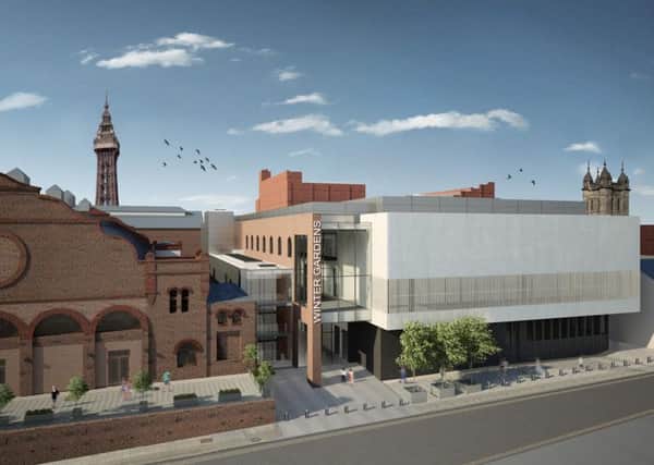 An artists impressions of how the new conference centre could look