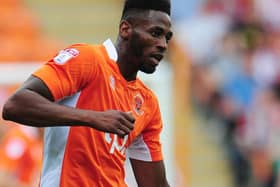 Jamille Matt scored Blackpool's all-important goal