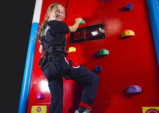 The Speed Climb which will feature at Clip n Climb Blackpool