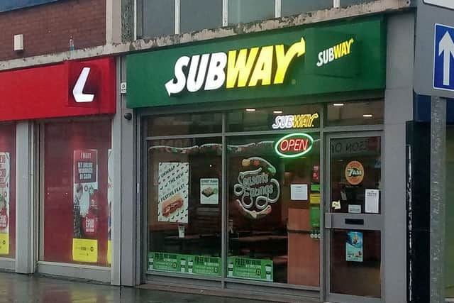 Subway on Waterloo Road