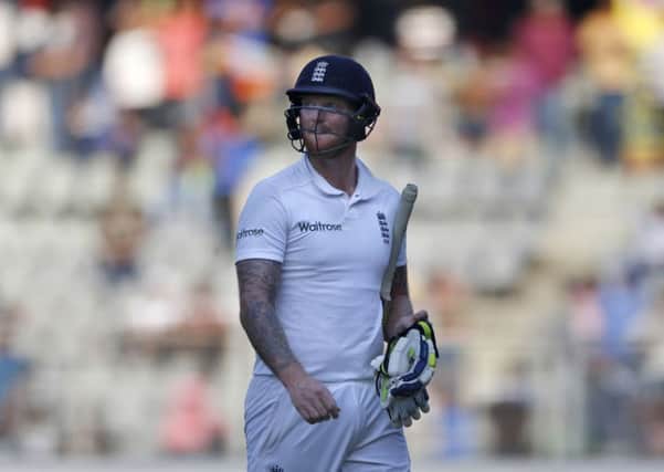 Ben Stokes - sums up England's dejection