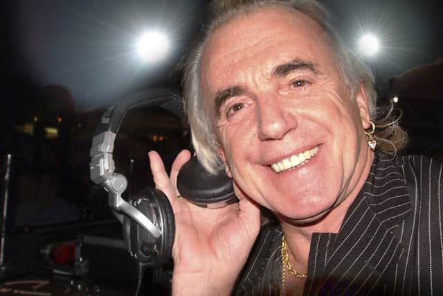 Peter Stringfellow at the opening of The Syndicate nightclub