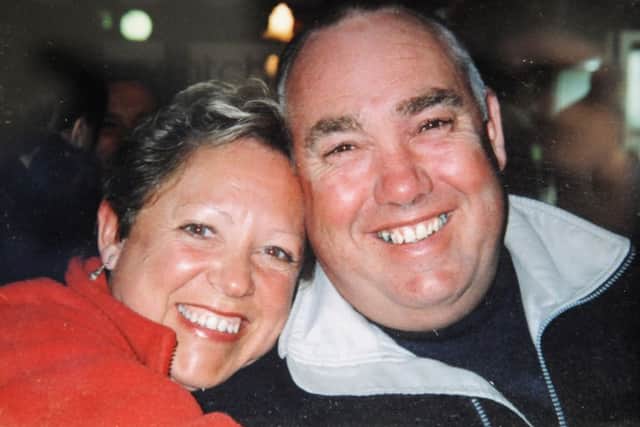Sandra Potton, widow of helicopter pilot Steve Potton who died in a crash ten years ago