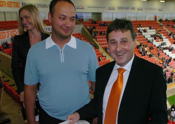 Valery Belokon has sent a Christmas message to Blackpool's supporters
