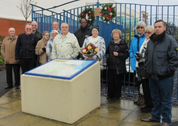 Ex-trawlermen were  among those who attended this year's special service at the Goth Funnel Memorial in Fleetwood.