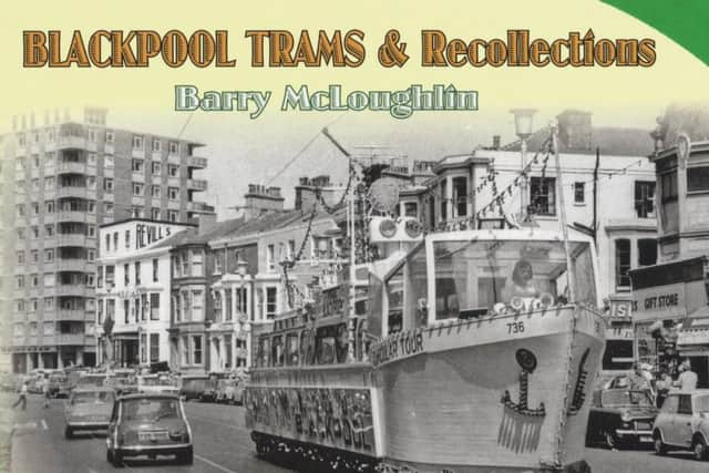 Front cover of one of Barry McLoughlins tram books