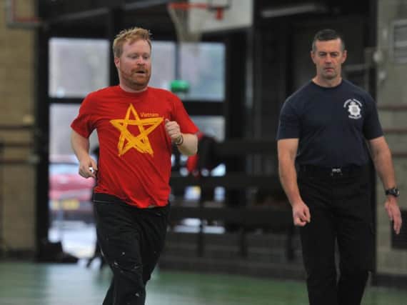 Rob Stocks is put through his paces by Paul de Wilde