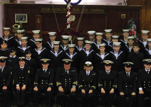 Fleetwood Sea Cadets 2016 at their annual presentation evening