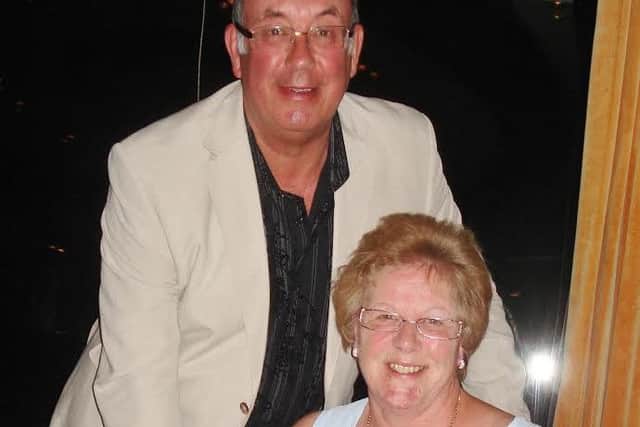 John and Pauline Holden, founders of Blackpool Ice Twirlers