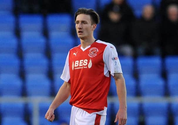 Ben Davies hopes to make the most of his loan with Fleetwood Town