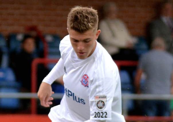 James Hardy hopes to return for AFC Fylde this afternoon Picture: Steve McLellan