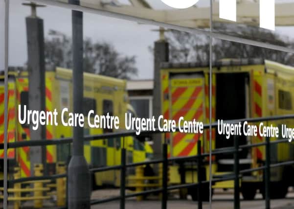A&E in the Urgent Care Centre at Blackpool Victoria Hospital