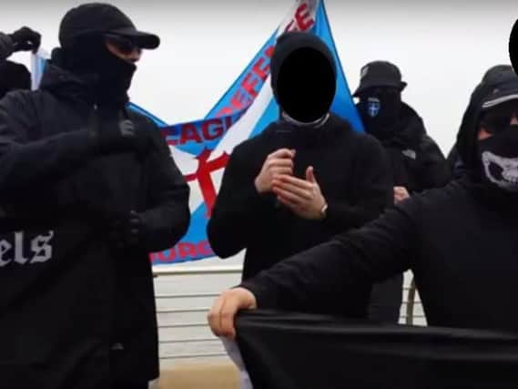 The alleged offences relate to comments made at The New Infidels march that took place in Blackpool
