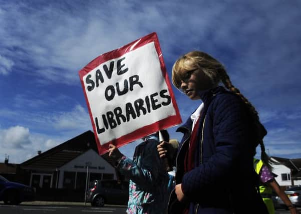 Last year primary school pupils from Cleveleys marched in support of their local libraries