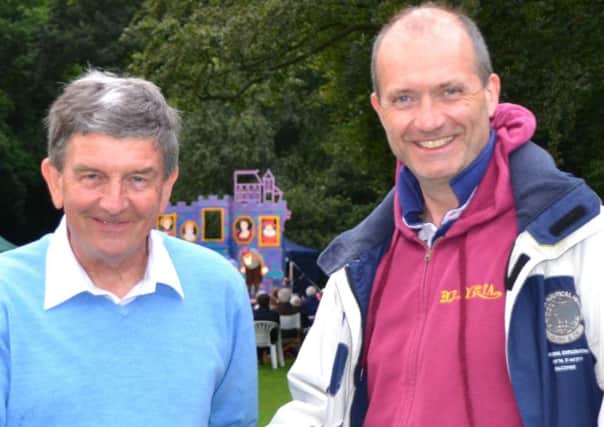Julian Wilde with Oliver Gray