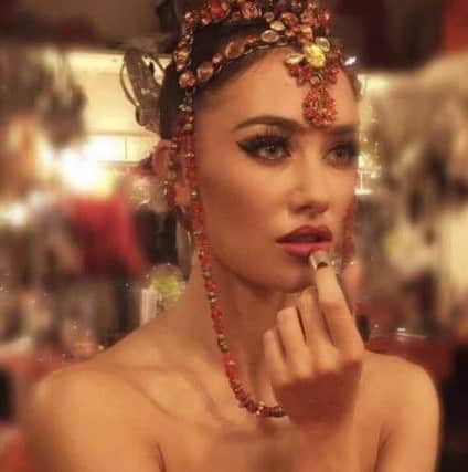 Anna Coope is starring in the Moulin Rouge in Paris