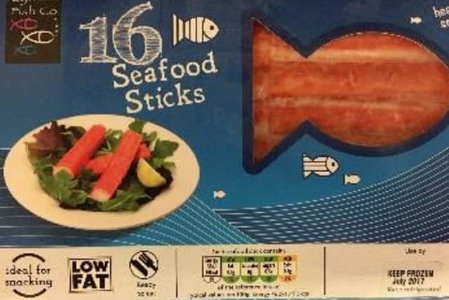 One of the food products which have been recalled by the Food Standards Agency