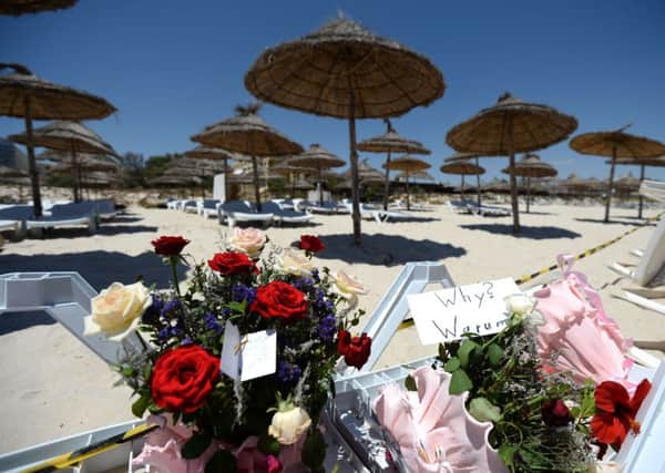 The Imperial Marhaba Hotel in Sousse, Tunisia, 27 June 2015. At least 39 people were killed in the terror attack in the Tunisian beach resort Sousse - most of them tourists. Photo: ANDREAS GEBERT/DPA