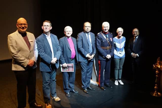 The Fylde coast Hindu society along with the Bishop of Blackburn, the High Sheriff of Lancashire, the Consul General of India and Paul Maynard MP attended a community cohesion event at Blackpool Sixth Form