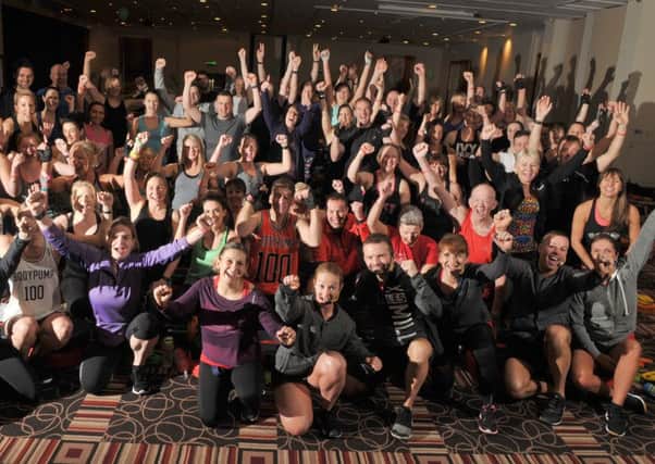 The fundraising launch of Bodypump 100 at Village Hotel Blackpool