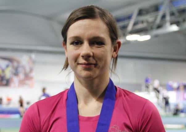 Katy Wyper won bronze at the Northern Athletics Indoor Championships