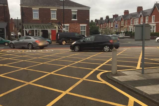 Three cars were pictured 'waiting' on the forecourt in September, leading to crews being delayed