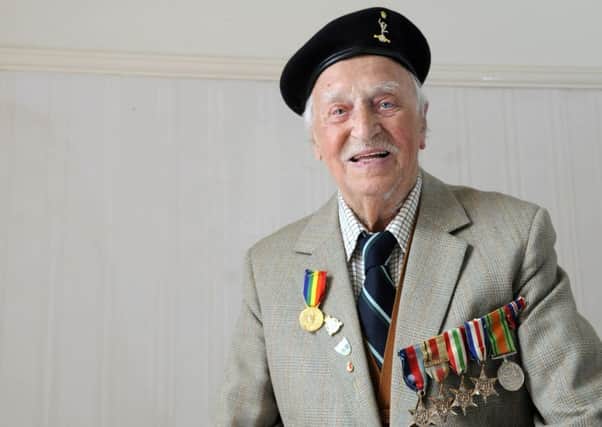 D-Day veteran Matthew Japp when he was 100