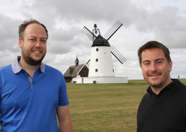 Lytham Festival  promoters Daniel Cuffe (left) and Peter Taylor