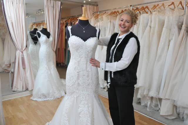 Cathy Procter is thrilled to be shortlisted for a national wedding boutique award