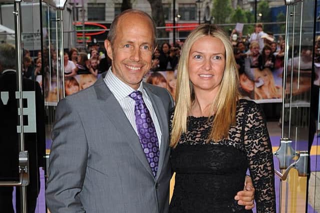 Director Peter Chelsom and wife Lyndsay McCracken