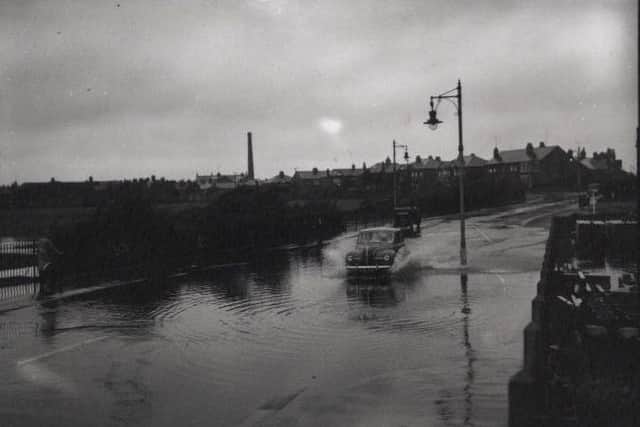 Flooding on Collingswood Avenue, Fleetwood