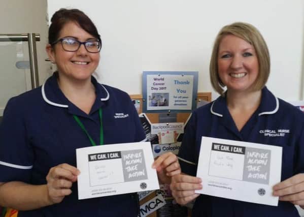 Jo Ashton and Nichola Ritchie pledge to improve their health